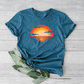 Retro Sunset Rays Wavy Shirt, Sunshine Shirt, Summer Time Shirt, Camping Shirt, Beach Shirt, Vintage Sunset Shirt, Nature Shirt